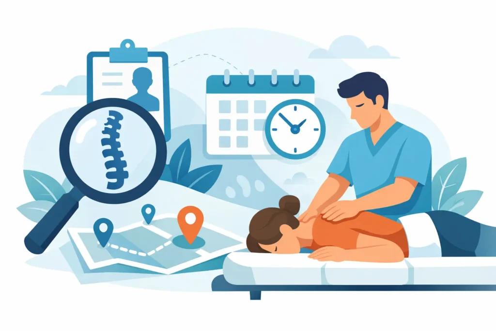 Chiropractor zonder wachtlijst vinden
