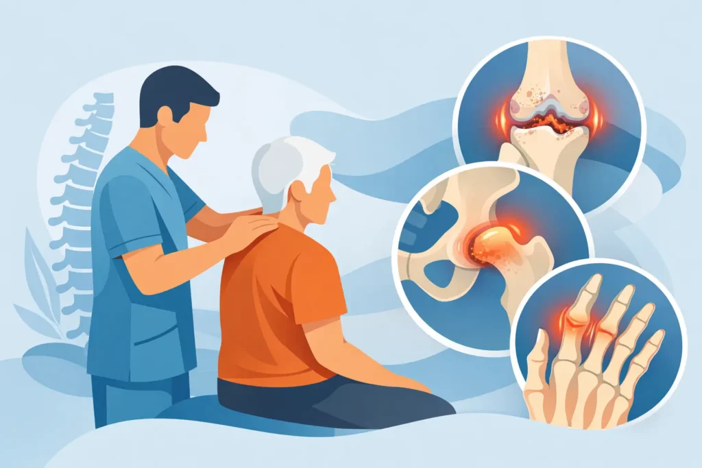 Chiropractie bij artrose in de gewrichten