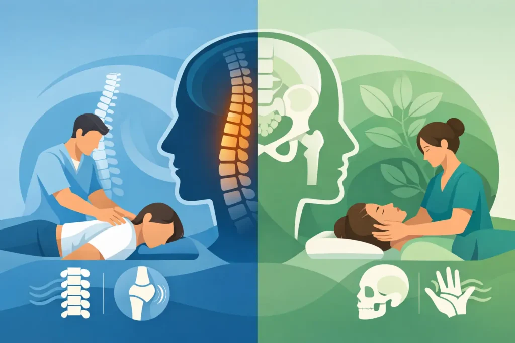 Chiropractie of osteopathie bij klachten?