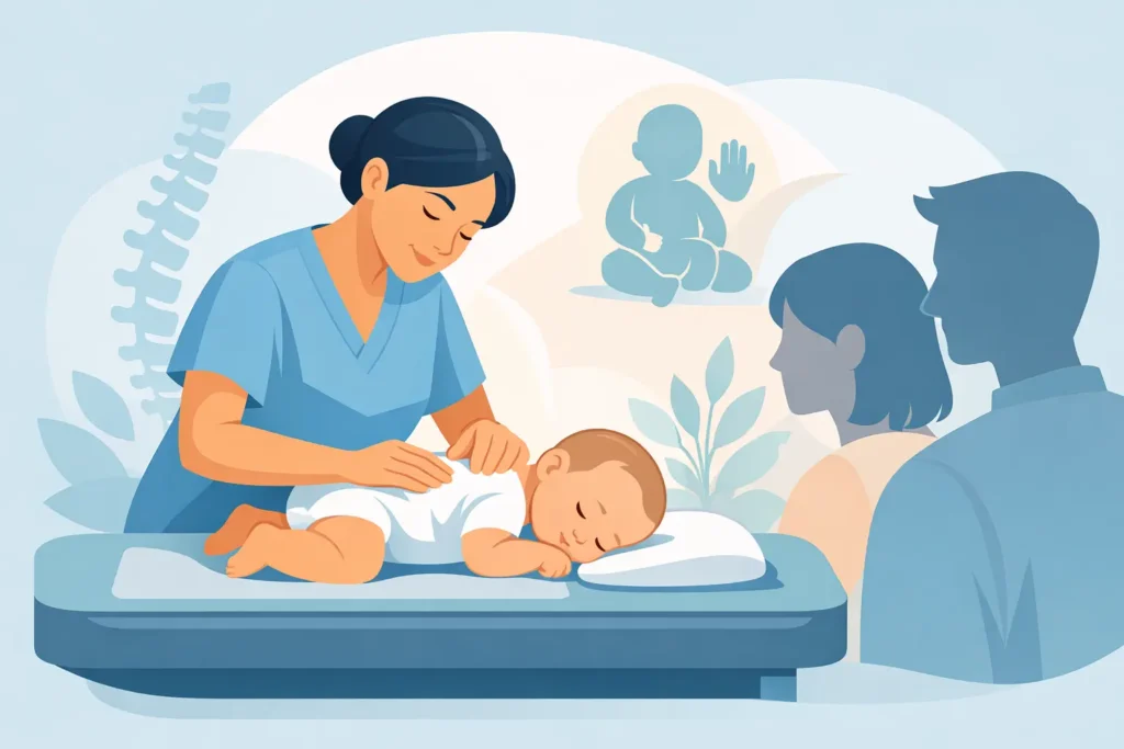 Is chiropractie voor baby's veilig?