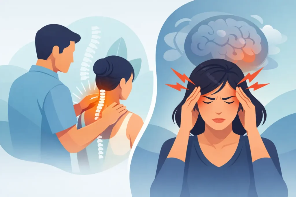 Kan chiropractie bij migraine verlichting geven?