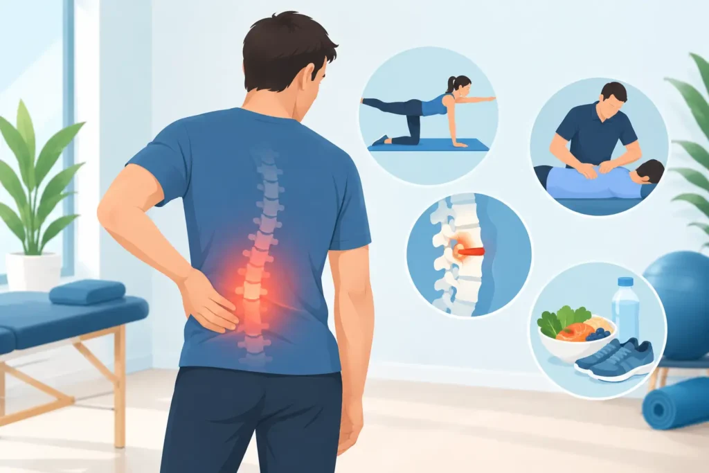 Wat helpt bij hernia behandeling en herstel?